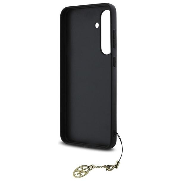 GUESS futerał do SAMSUNG S24 FE GUHCS24FEGF4GGR (HC PU 4G Charm) szary