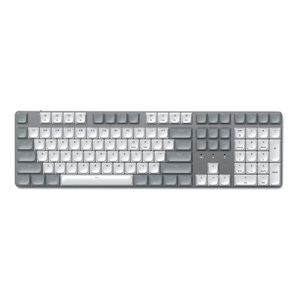 Klawiatura bezprzewodowa QWERTY mechaniczna Satechi SM3 Slim Mechanical biała