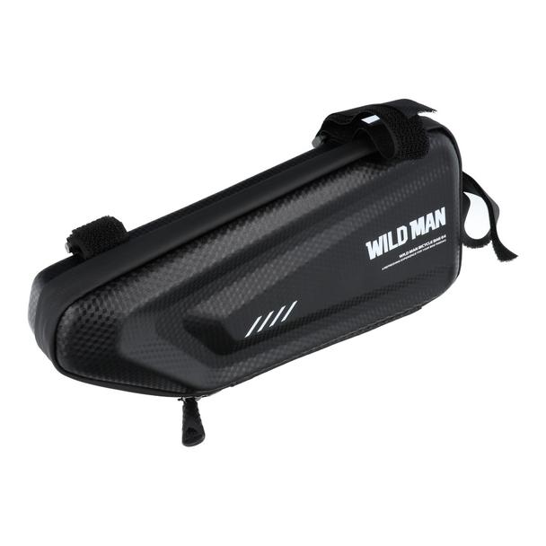 WILDMAN sakwa rowerowa pod ramę na zamek E4 1,5L ( 4" - 7" ) czarna