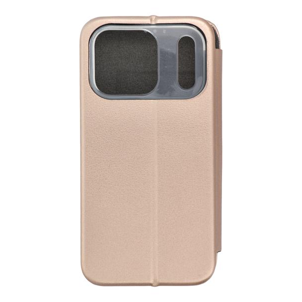 Etui z klapką na iPhone 17 PRO Elegance Book złote