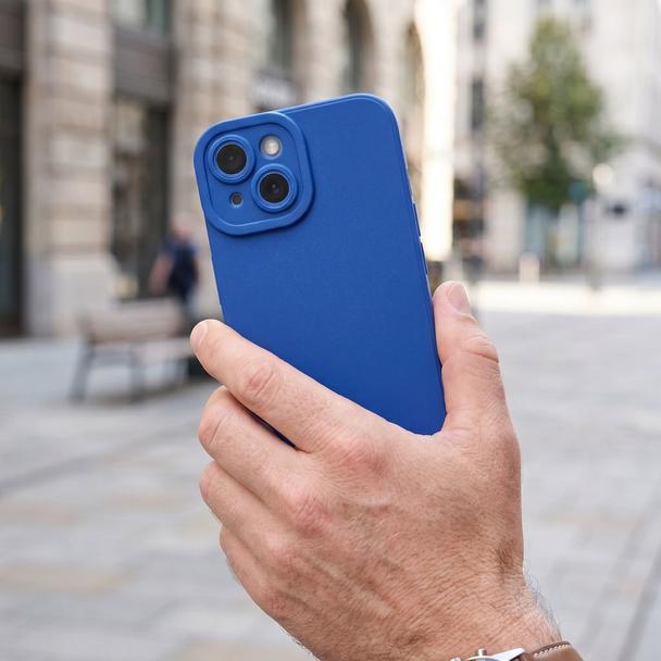 Etui na iPhone 16 PRO Matt 2.0 niebieskie