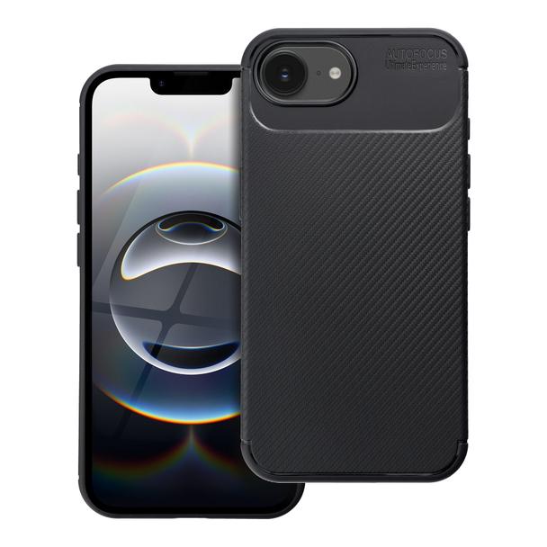 Futerał do iPhone 16e (SE 4 2025) / 17e Carbon Premium czarny