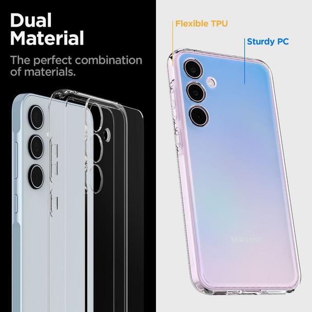 SPIGEN futerał ULTRA HYBRID do SAMSUNG A35 5G transparent