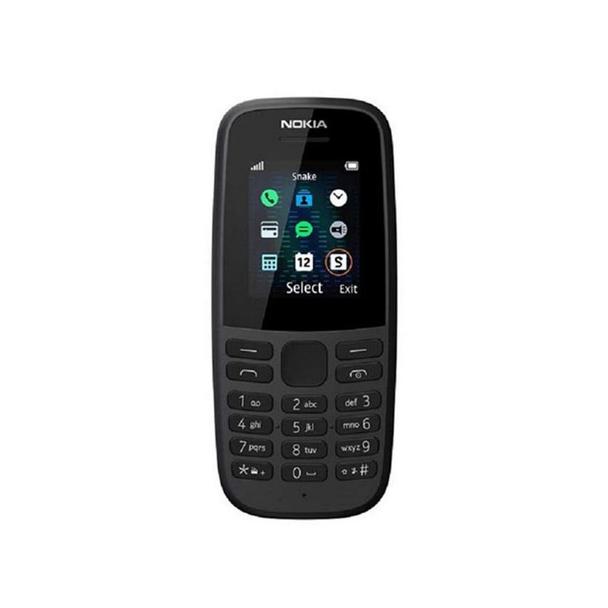 Telefon komórkowy Nokia 105 2019 2G Dual SIM czarny