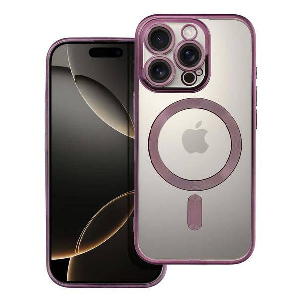Futerał do iPhone 16 PRO Electro Mag Cover zgodny z MagSafe fioletowy