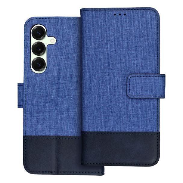 Etui z klapką na Samsung S25 Gomma Book niebieskie