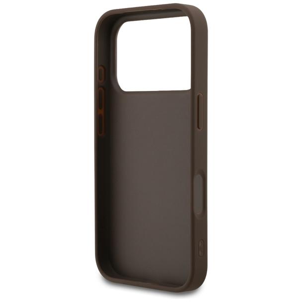 GUESS futerał do IPHONE 17 Pro GUHCP17LG4GFBR (PU 4G Classic) brązowy