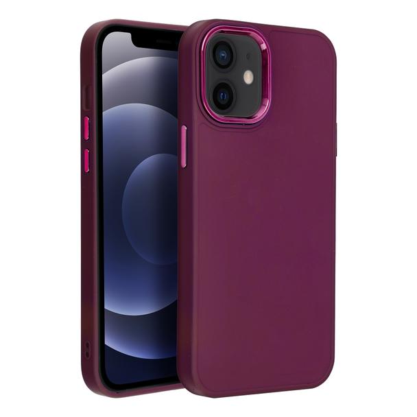 Futerał do iPhone 12 MINI Frame fioletowy