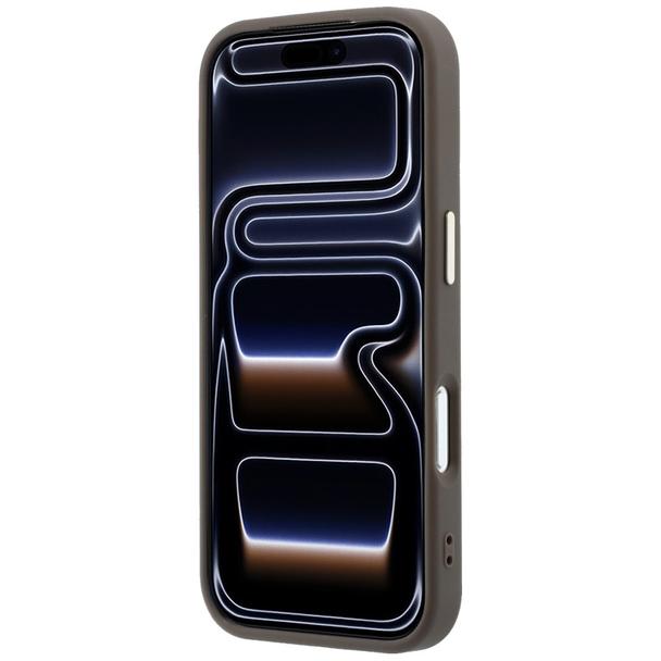 GUESS futerał do IPHONE 18 Pro/17 Pro (Big Resin Logo 4G) brązowy