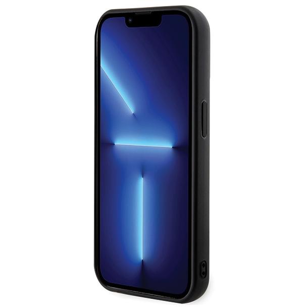 KARL LAGERFELD futerał do IPHONE 15 Pro Max KLHCP15X3DMBKCK (3D Logo Glitter) czarny