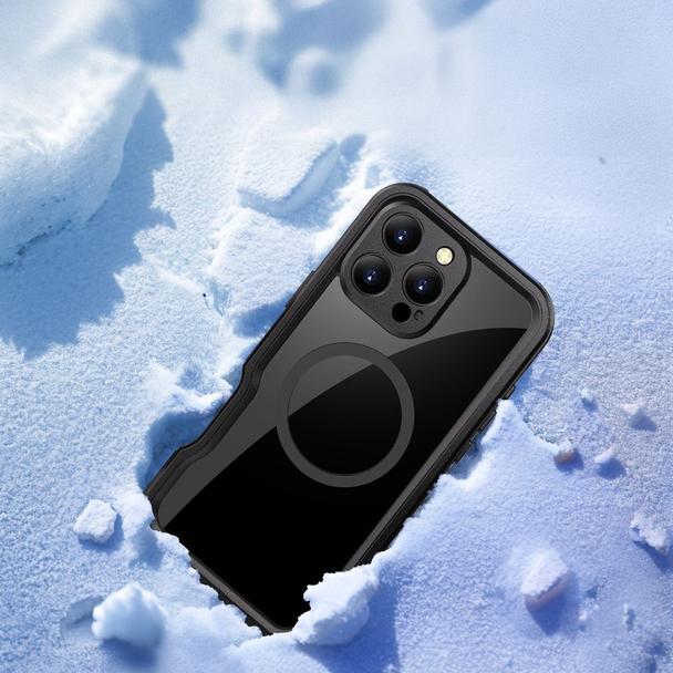Futerał do iPhone 16 PRO MAX Shellbox GT wodoodporny zgodny z MagSafe czarny