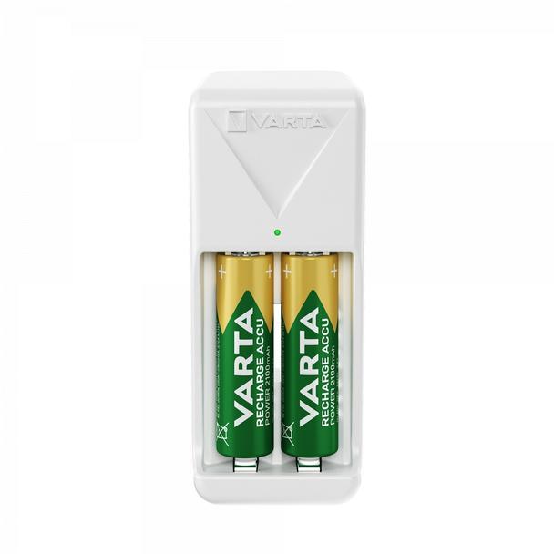 VARTA ładowarka MINI CHARGER 57656 + 2 x bateria akumulatorowa R6 (AA) 2100mAh