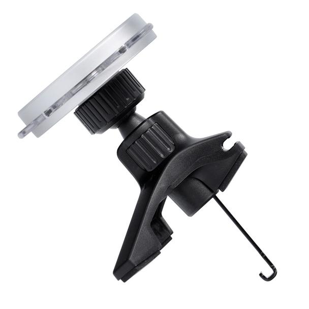 Uchwyt na telefon do samochodu magnetyczny zgodny z MagSafe Forcell F-Grip MagPro do kratki czarny