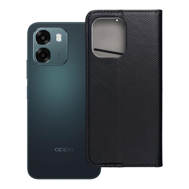Etui z klapką na Oppo A6 Smart Case Book czarne