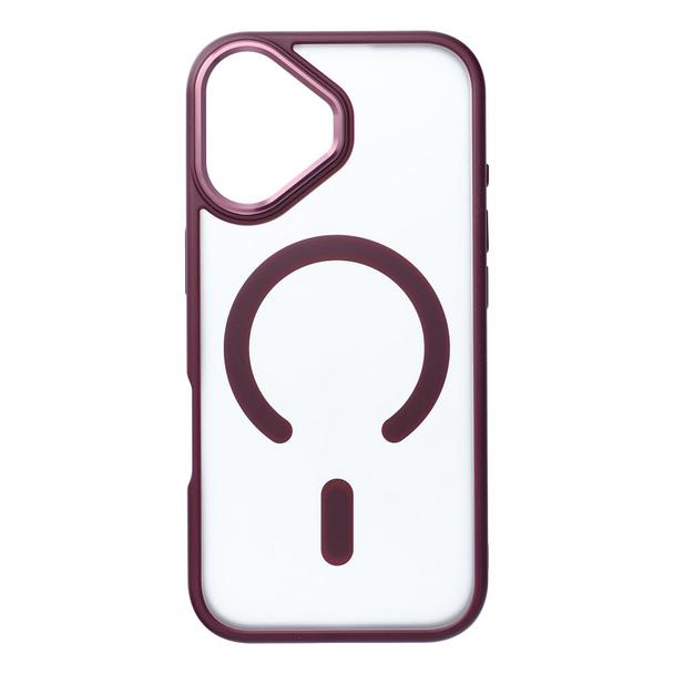 Futerał do iPhone 17 Matte Mag Cover zgodny z MagSafe czerwony