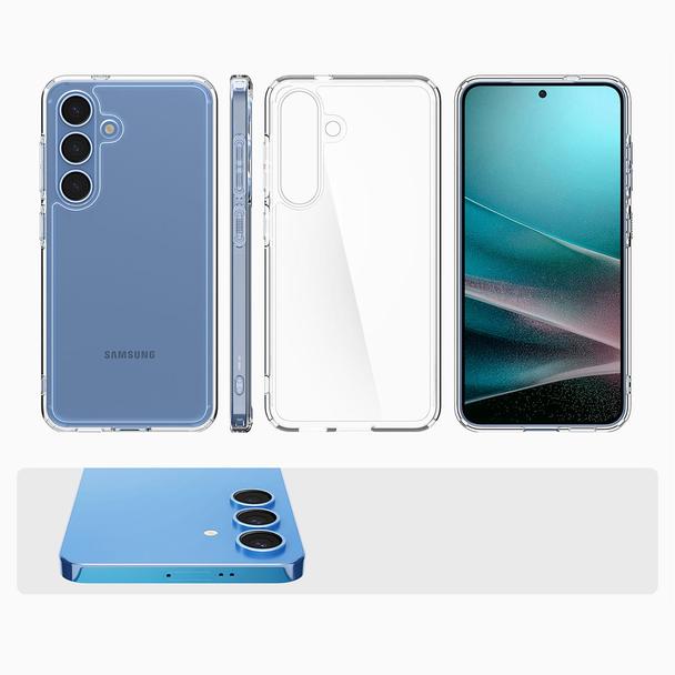 SPIGEN futerał ULTRA HYBRID do SAMSUNG S25 crystal clear
