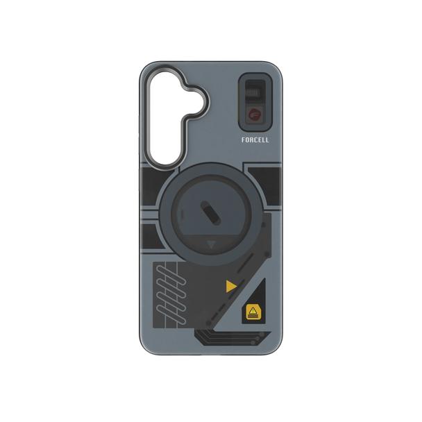 Etui na Samsung S25 PLUS Forcell F-Protect Levels Dual Layer 4D technology zgodne z MagSafe Military Drop-Test cyber grey