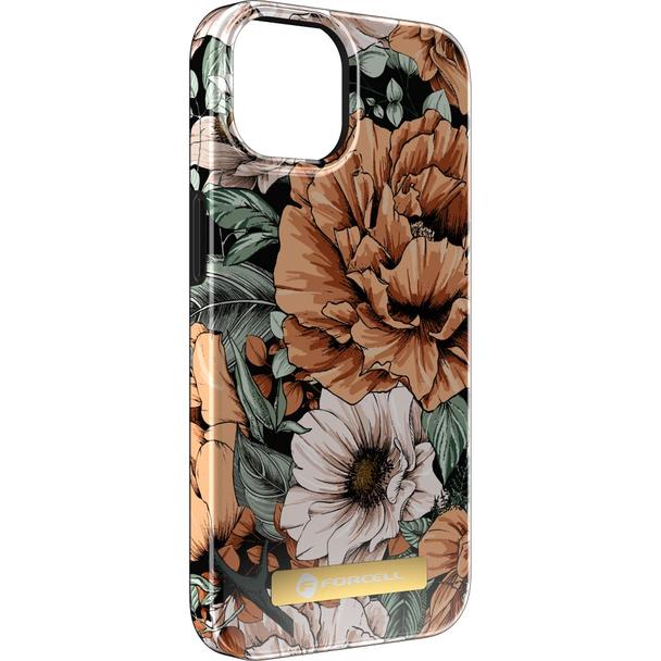 Etui na iPhone 15 PLUS Forcell F-Protect Mirage zgodne z MagSafe bloom bush