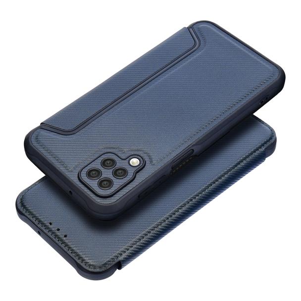 Etui z klapką na Samsung A12 / M12 Razor Book niebieskie