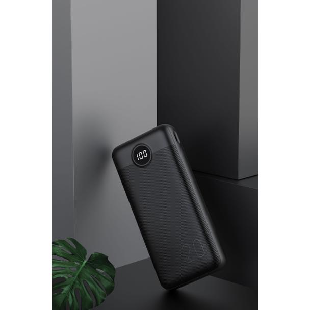 Powerbank Veger L20S (VP2039PD / W2039PD) PD QC3.0 2A 20000 mAh czarny 0INT