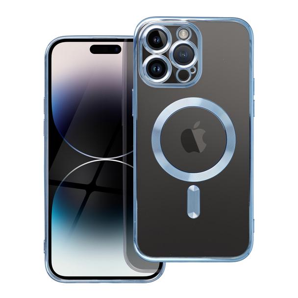 Futerał do Samsung A57 Electro Mag Cover zgodny z MagSafe niebieski