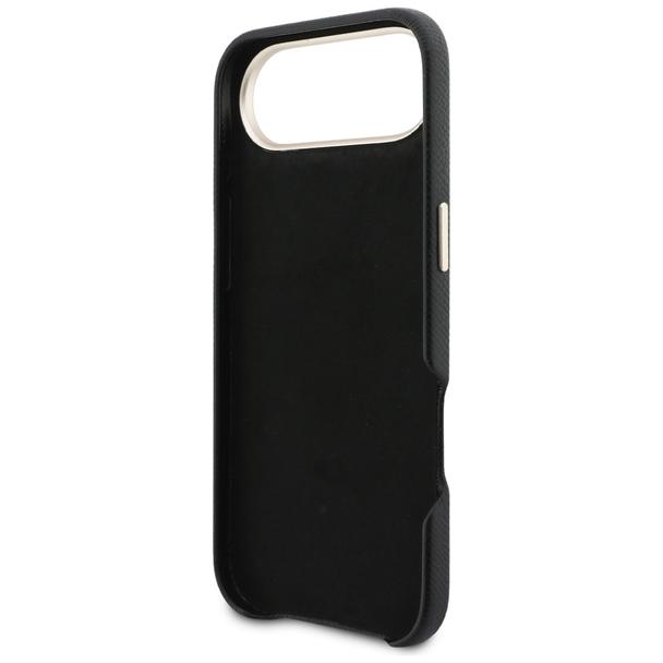 GUESS futerał do IPHONE 17 Air GUHCP17M5PS4RGGK (PU FW Resin Logo) czarny