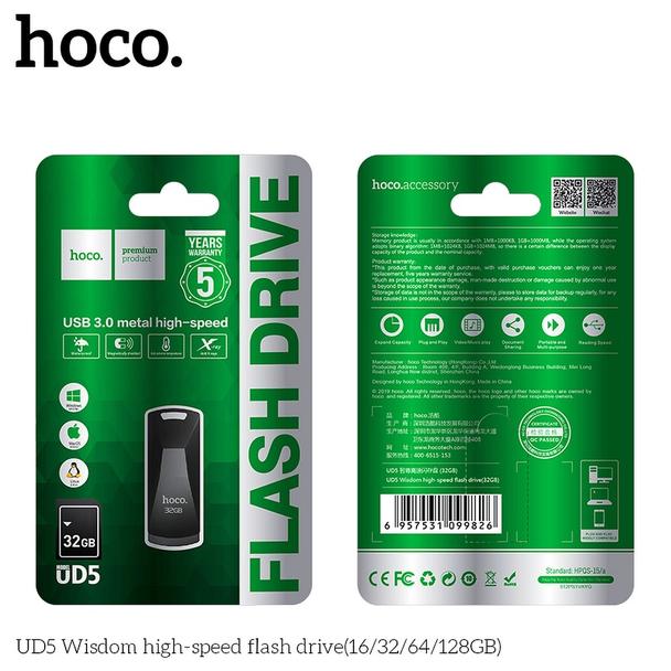 Pendrive 32GB USB 3.0 (USB A) Hoco UD5 szary