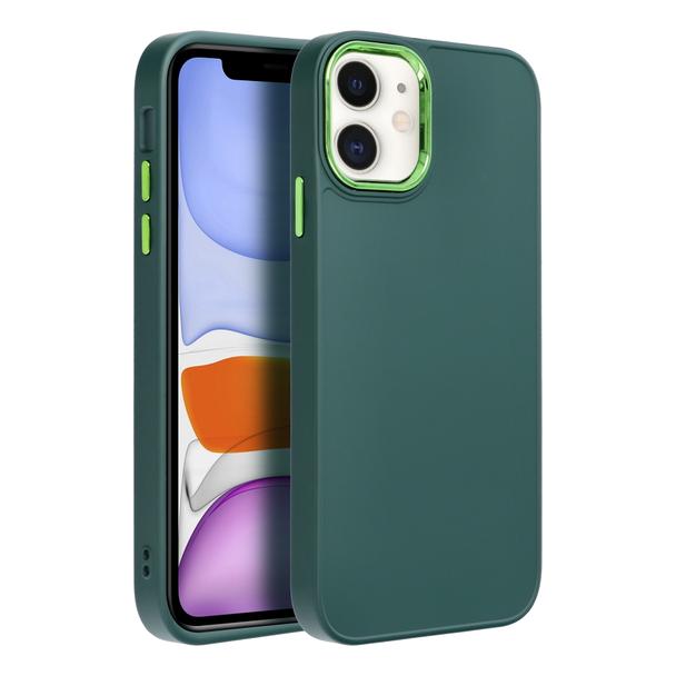 Futerał do iPhone 11 Frame zielony