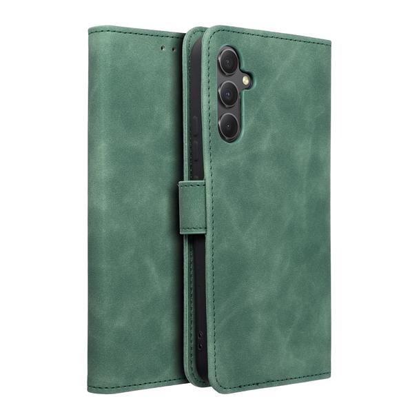 Etui z klapką na Samsung A34 5G Tender Book zielone