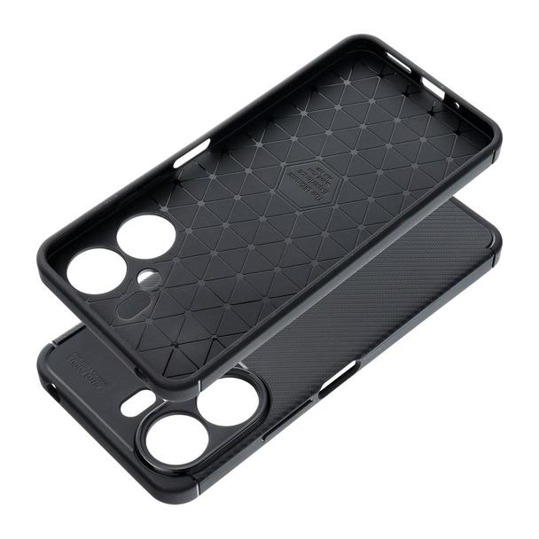 Futerał do Xiaomi Redmi 13C / POCO C65 Carbon Premium czarny
