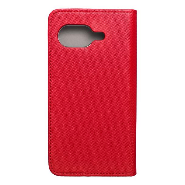 Etui z klapką na Google Pixel 9a Smart Case Book czerwone