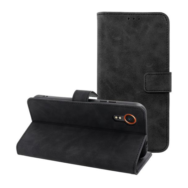 Etui z klapką na Samsung Xcover 7 Tender Book czarne