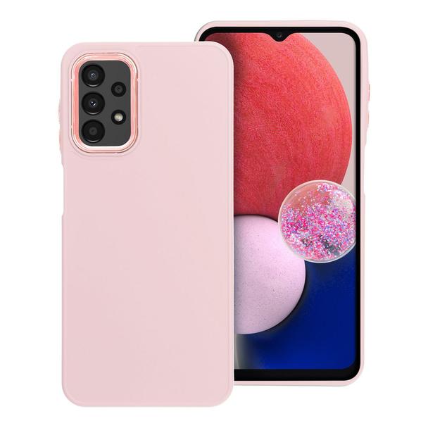Futerał do Samsung A13 4G Frame pudrowy róż