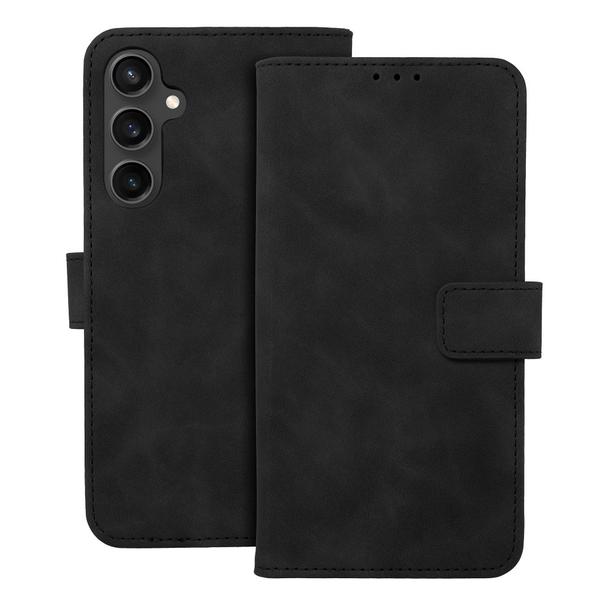 Etui z klapką na Samsung S23 FE Tender Book czarne