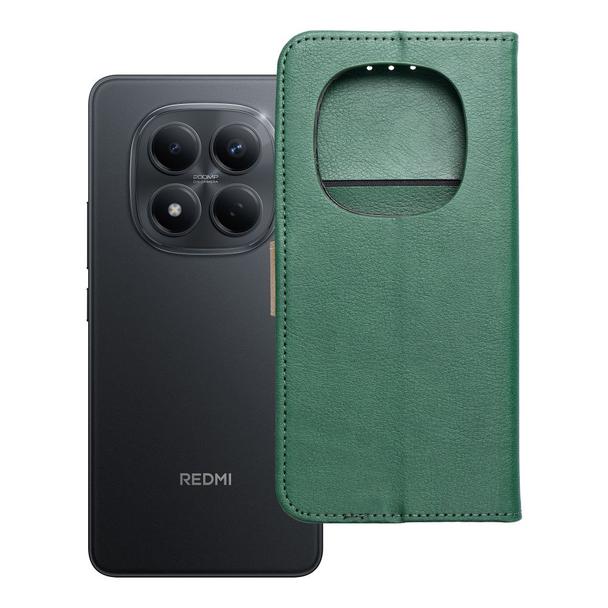 Etui z klapką na Xiaomi Redmi NOTE 15 5G Split Book zielono-złote