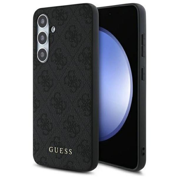 GUESS futerał do SAMSUNG S24 FE GUHCS24FEG4GFGR (HC PU 4G Metal Logo) szary