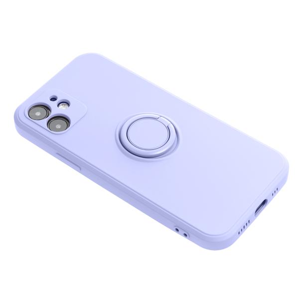 Futerał do iPhone 7 / 8 / SE 2020 / SE 2022 Silicone Ring fioletowy