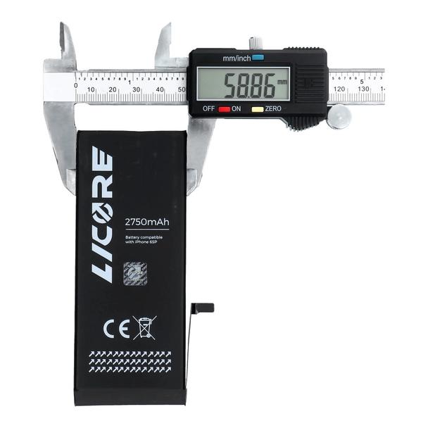 LICORE bateria do IPHONE 6S Plus 2750 mAh