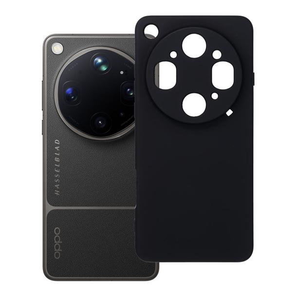 Etui na Oppo Find X9 ULTRA Silicone czarne