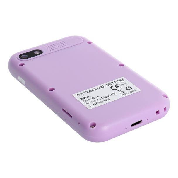 Konsola do gier dla dzieci z ekranem dotykowym 2,8" KDC-0027A fioletowy