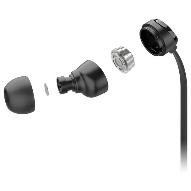 Słuchawki przewodowe douszne z mikrofonem MOTOROLA Ear Buds 3-S czarne