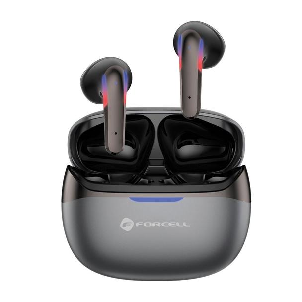 Słuchawki bezprzewodowe douszne TWS Forcell F-Audio Pulse Air ENC czarny 0INT
