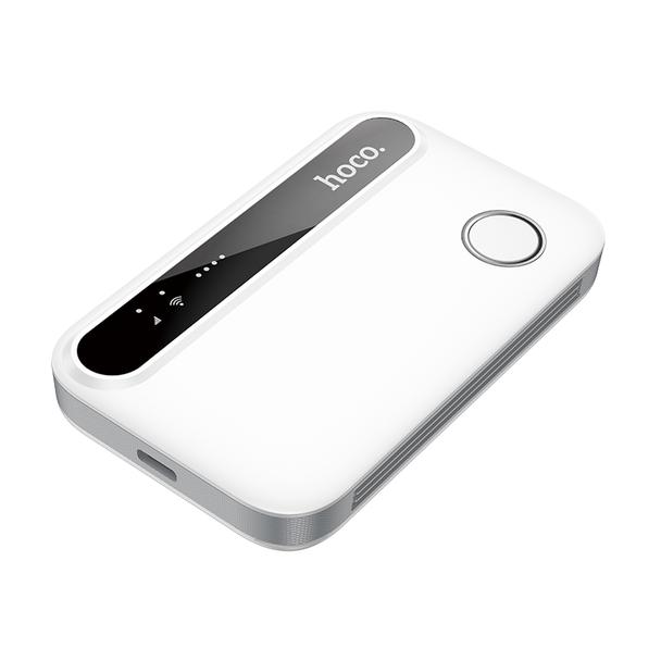 Router bezprzewodowy przenośny Hoco WiFi HI41 biały