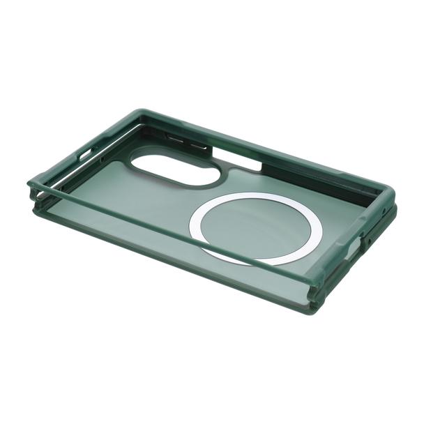 Etui na Samsung Z Fold 8 4sF-S Acrylic zgodny z MagSafe ciemnozielone