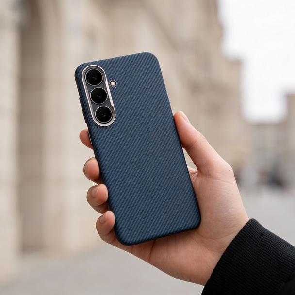 Etui na Xiaomi Redmi 17 4G / 5G K-Look zgodne z MagSafe niebieskie