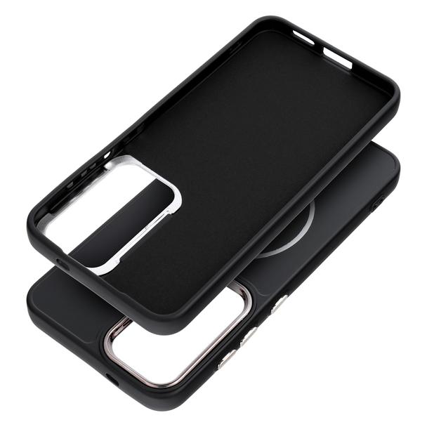 Futerał do Samsung A57 Frame Mag Cover zgodny z MagSafe czarny