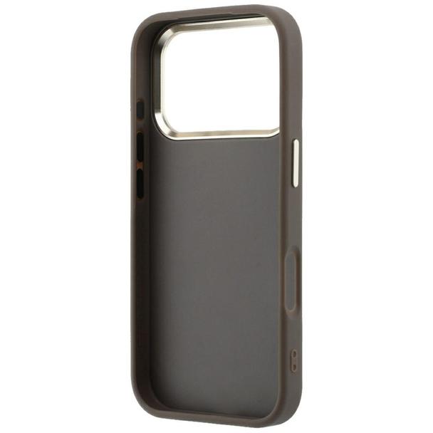 GUESS futerał do IPHONE 18 Pro Max/17 Pro Max (Big Strass Logo 4G) brązowy