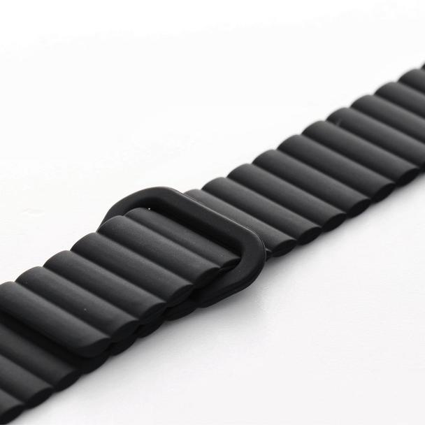 Pasek do zegarka 22 mm Titmo Strap S6 silicone czarny