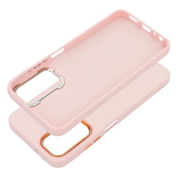 Futerał do Samsung A05s Frame pudrowy róż