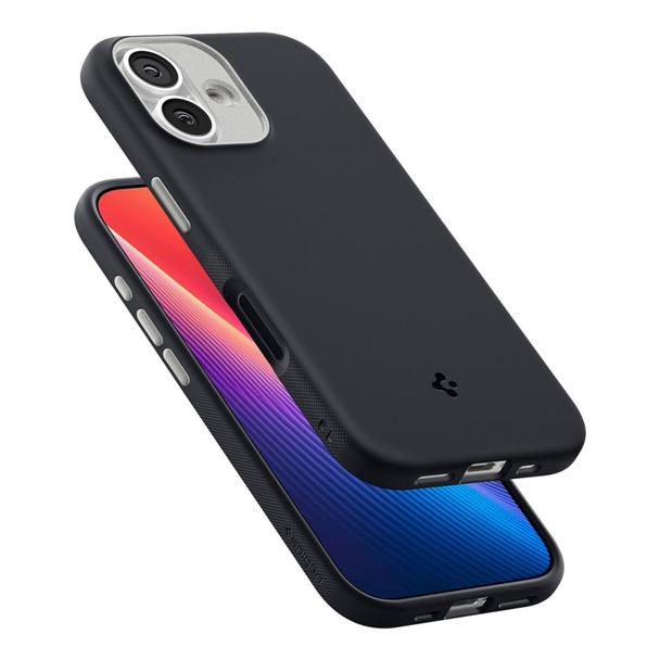 SPIGEN futerał NANO POP MAG kompatybilny z MagSafe do IPHONE 17 black sesame